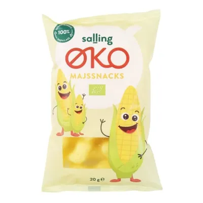 Maisisnäkid Salling öko 20g