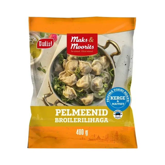 Pelmeenid broilerilihaga, MAKS&MOORITS, 400 g