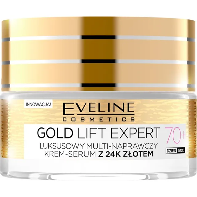 Eveline Cosmetics Gold Lift Expert Pinguldav kreem kullaga 70+ 50 ml