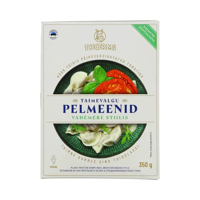 Taimevalgu pelmeenid Vahemere stiilis, THORMI, 350 g