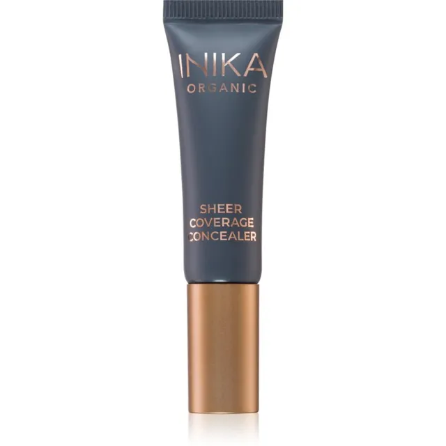 INIKA Organic Sheer Coverage Kreemjas peitekreem silmaaluste rõngaste hoolduseks varjund Sand 10 ml