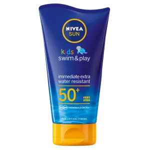 Päevituspiim Kids Swim&Play SPF50+, NIVEA SUN, 150 ml