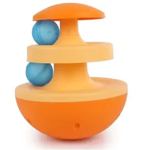 Ringlevate pallidega mänguasi kassile Wobble Track’Ball (AFP - Modern Cat)