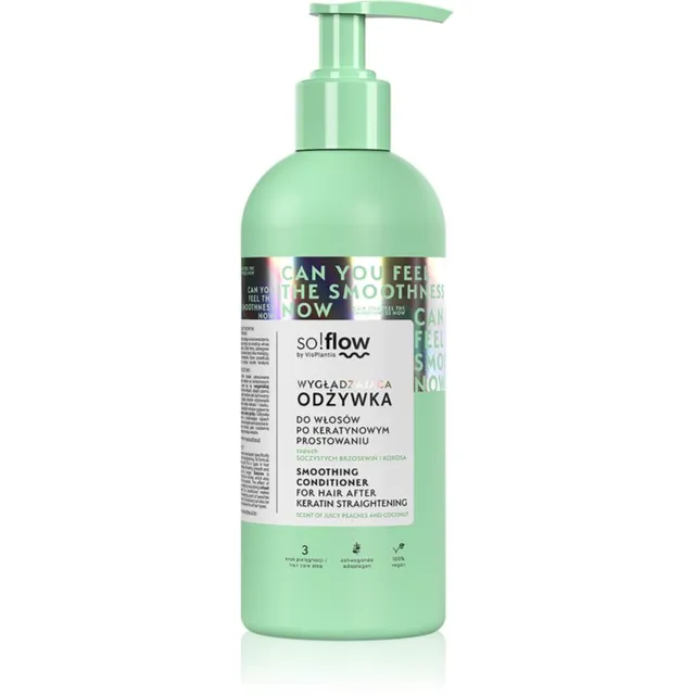 so!flow After Keratin Straightening Smoothing Conditioner Silendav palsam 400 ml