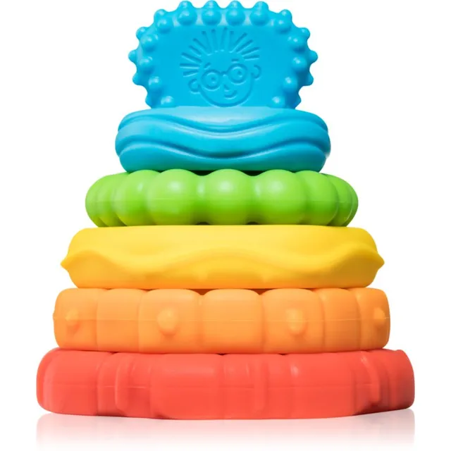 Baby Einstein Stack & Teethe™ närimismänguasi kaks-ühes 0 m+ 1 tk