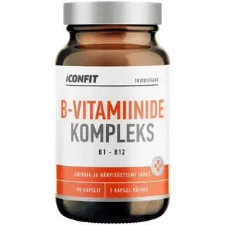 ICONFIT B-vitamiini kompleks (B1 - B12), 90tk
