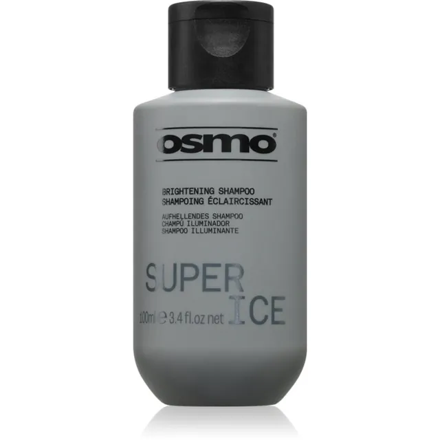 Osmo Super Ice Brightening Shampoo kollakate toonide vastane šampoon blondidele ja triibutatud juustele 100 ml