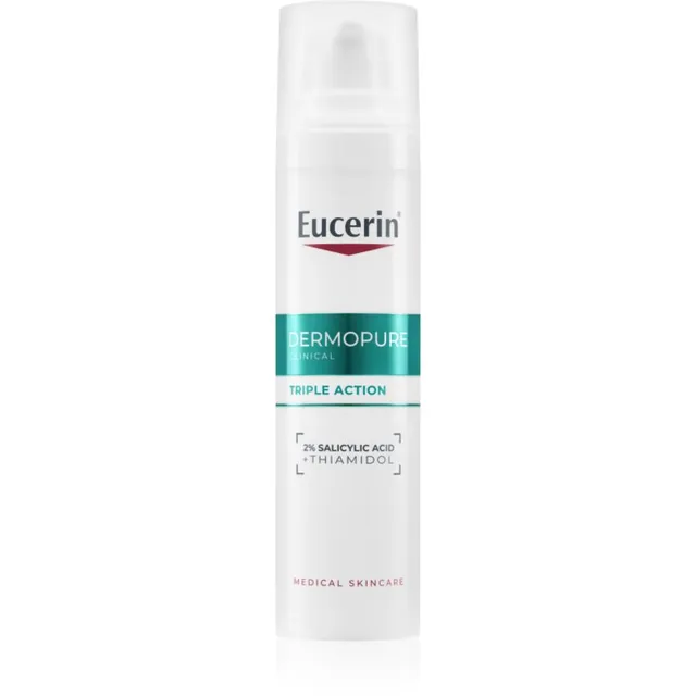 Eucerin DermoPure Clinical Triple Action Vedel aknekalduvustega naha ebatäiuste vastu 40 ml