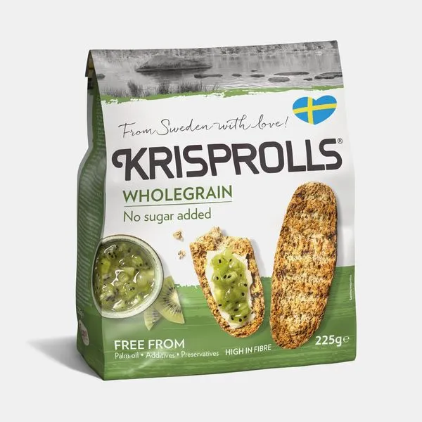Röstitud täisteraleivakesed suhkruta 225g