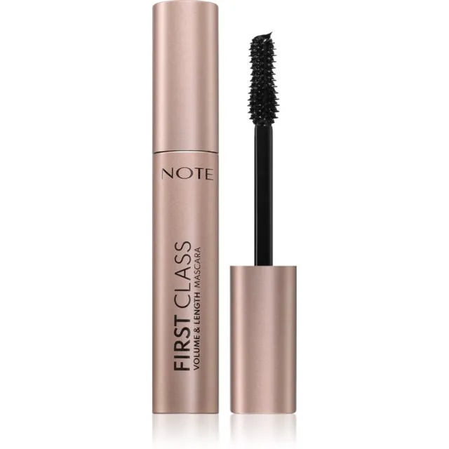 Note Cosmetique First Class Volume & Length Volüümi lisav ja tugevdav ripsmetušš 12 ml
