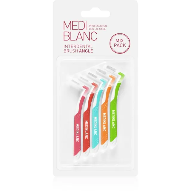MEDIBLANC Interdental Pick-brush Angle Hambavahehari 9 tk Mix kit 5 tk
