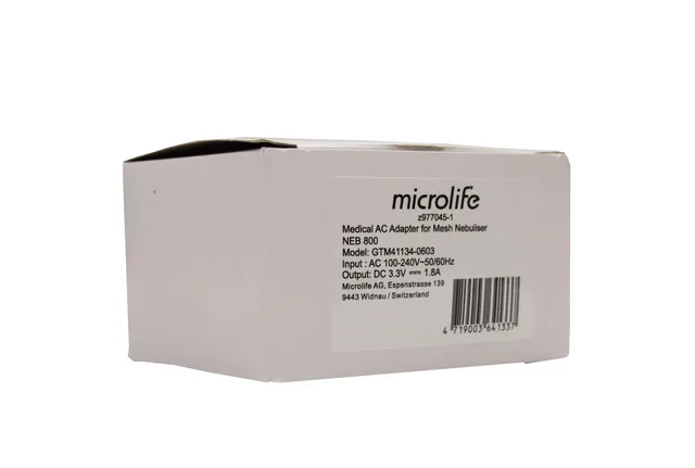 VÕRKNEBULISAATOR NEB 800 MICROLIFE AC VOOLUADAPTER