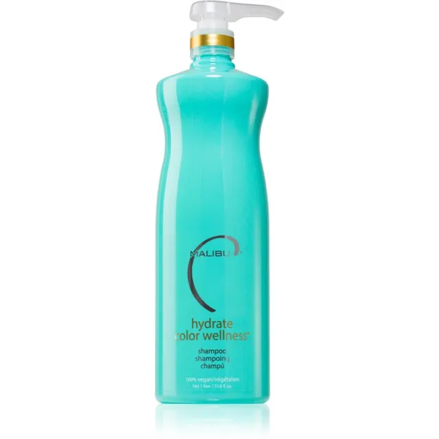 Malibu C Hydrate Color Wellness Puhastav šampoon värvitud juustele 1000 ml