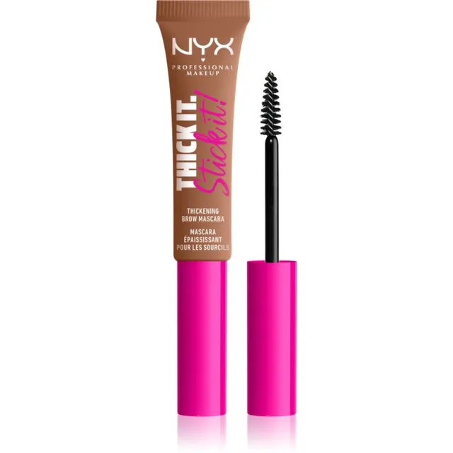 NYX Professional Makeup Thick it Stick It Brow Mascara Kulmutušš varjund 03 Auburn 7 ml