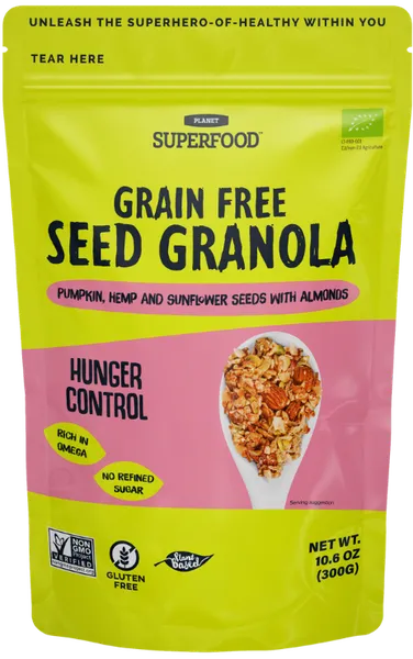 Seemnegranola Hunger Control, ökoloogiline