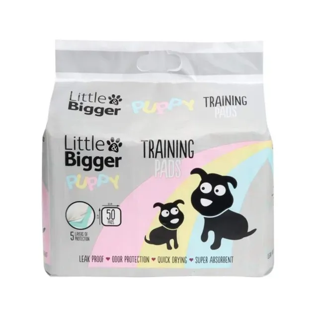 Little & Bigger Puppy Basics kutsika treeninglinad 50 tk 60x60 cm