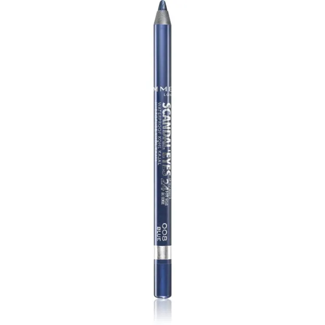 Rimmel Scandal'Eyes Khôl Kajal Veekindel silmapliiats varjund 008 Blue 1.3 g