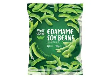 Külm.sojaoad kaunades WELL DONE 400g
