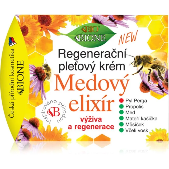 Bione Cosmetics Honey Elixir Taastav näokreem 51 ml