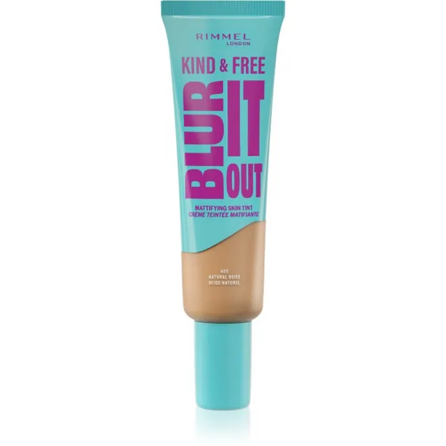 Rimmel Kind & Free Blur It Out Kerge tooniv niisutaja varjund 400 Natural Beige 30 ml