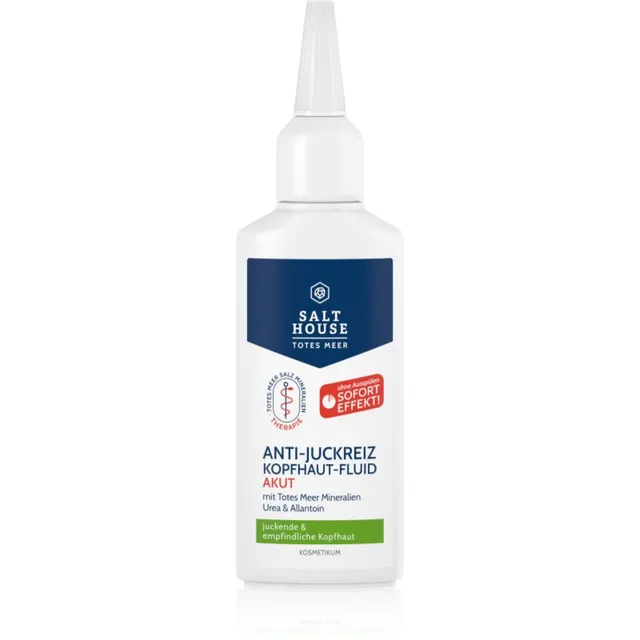 Salt House Dead Sea Therapy Anti-Itchy Scalp Fluid Acute Vedel peanahale 75 ml