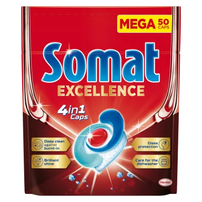 Nõudep.mas. tabl. Somat Excellence 4in1 50tk