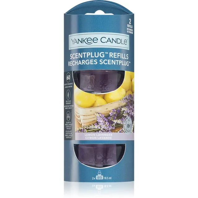 Yankee Candle Lemon Lavender Refill Elektriise hajuti täidis 2x18,5 ml