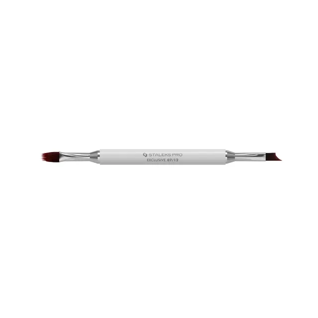 Staleks Exclusive Double-Ended Ombré and Gel Polish Brush 11 mm / 10 mm