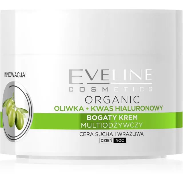Eveline Cosmetics Green Olive Kortsudevastane päeva- ja öökreem oliiviekstraktiga 50 ml