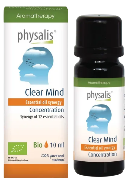 Eeterlike õlide segu CLEAR MIND, ökoloogiline
