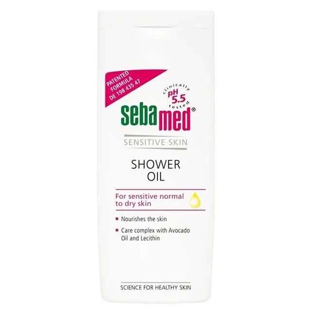 SEBAMED Sensitive Skin Shower Oil (Sensitive Normal To Dry Skin) 200ml