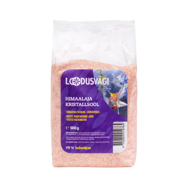 Himaalaja kristallsool, LOODUSVÄGI, 500 g