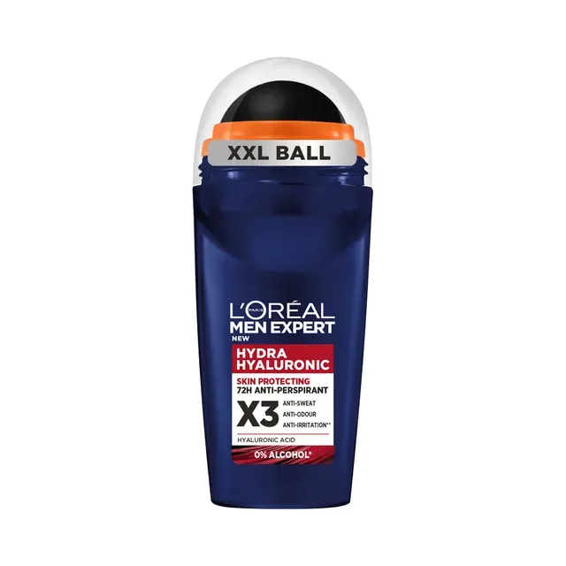 Rulldeodorant Men Expert Hydra Hyaluronic, L'OREAL PARIS, 50ml