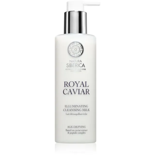 Natura Siberica Royal Caviar Sära andev puhastuspiim kaaviariga 200 ml
