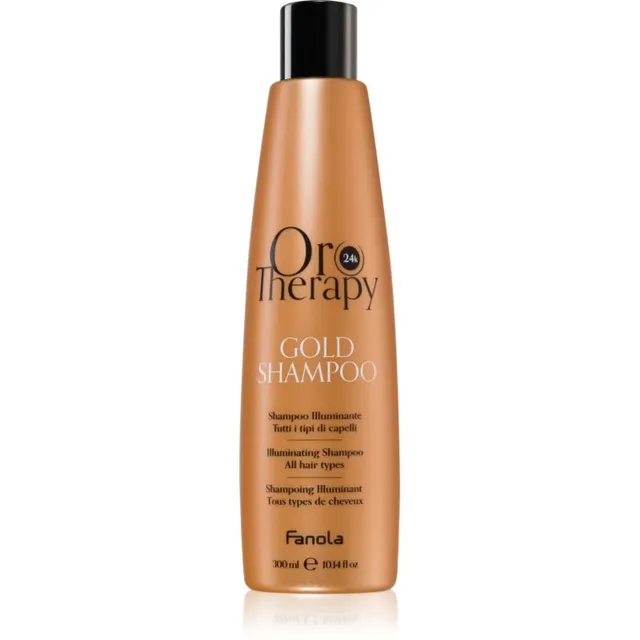 Fanola Oro Therapy Gold Shampoo Niisutav šampoon 24-karaadise kullaga 300 ml