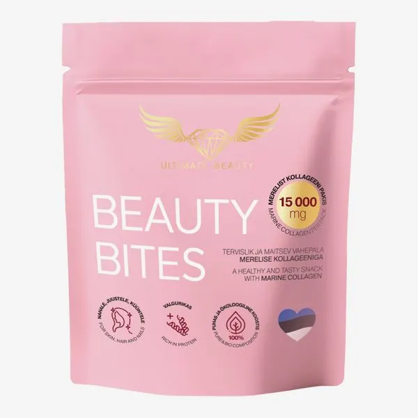 Ilu- ja tervisesnäkk Beauty bites 120g