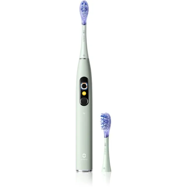 Oclean X Ultra 20 Heliline hambahari + 2 varuharjapead Green 1 tk