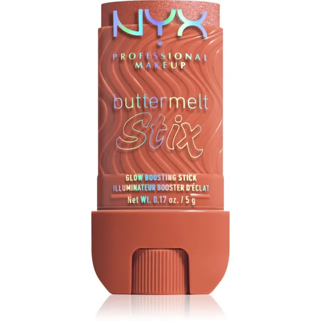 NYX Professional Makeup Buttermelt Glow Stix Kirgastav pulk varjund 07 That's On Melt 5 g