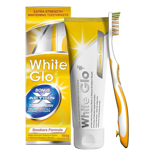WHITE GLO Smokers Formula Toothpaste 100ml