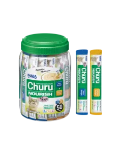 Inaba Churu Nourish kassimaius tuunikala ja kanaga 50x14 g (700 g)