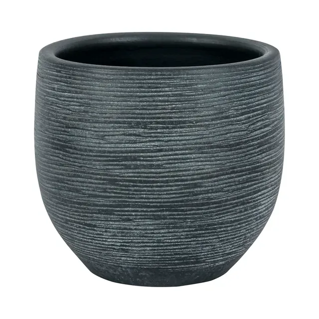 Keraamiline pott Le Havre, tumehall, NDT, 14 x 12cm
