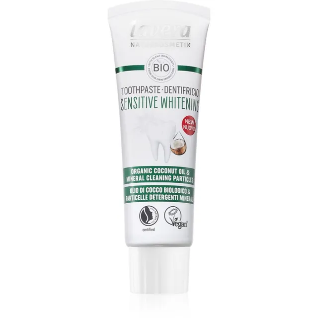 Lavera Sensitive Whitening Valgendav hambapasta 75 ml