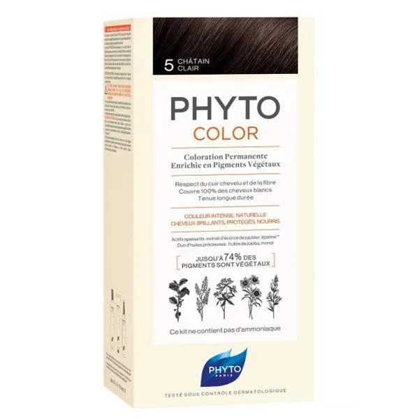 PHYTO Phytocolor Hair Dye No.5 Light Brown