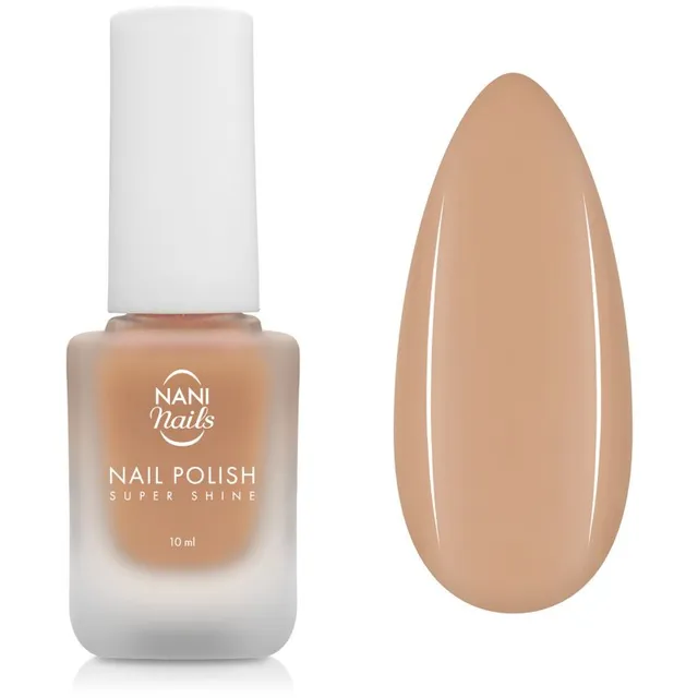 NaniNails NANI Super Shine Kauapüsiv küünelakk varjund Apricot Whisper 10 ml