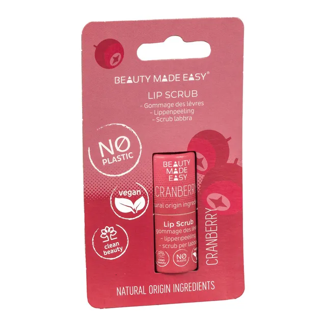 Huulte koorija Cranberry, vegan 6g