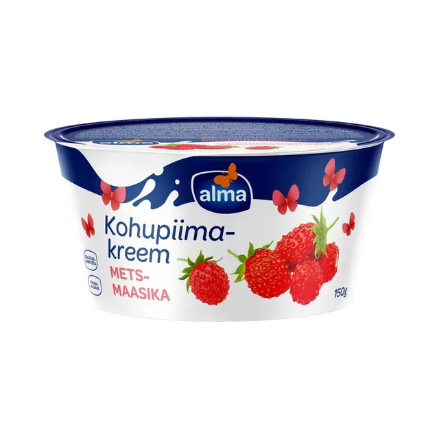 Kohupiimakreem metsmaasika, ALMA, 150 g