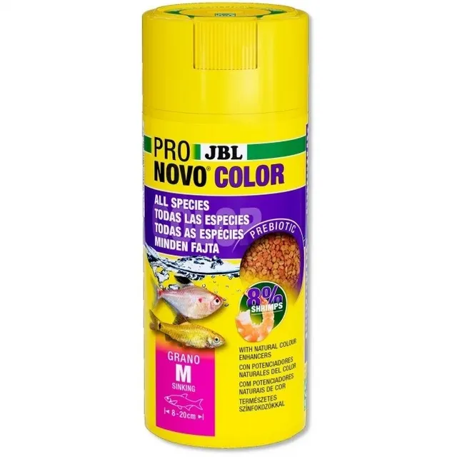 JBL Pronovo Color Grano graanulsööt M 250 ml Click-doseerijaga