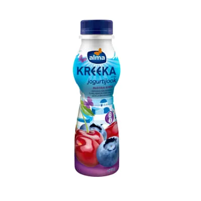 Jogurtijook kreeka stiilis mustika-kirsi, ALMA, 275 g