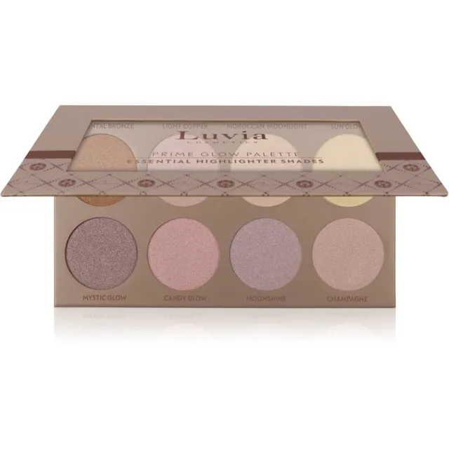 Luvia Cosmetics Prime Glow Vol. 1 Esiletõstja palett 8x3,3 g