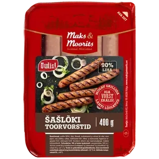 Maks&Moorits Šašlõki Toorvorstid 400g